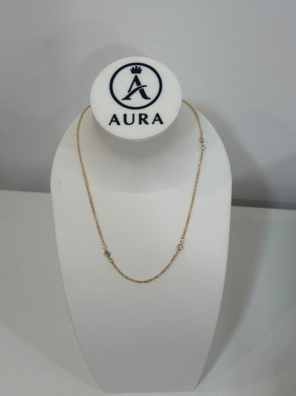 Colar com pedra