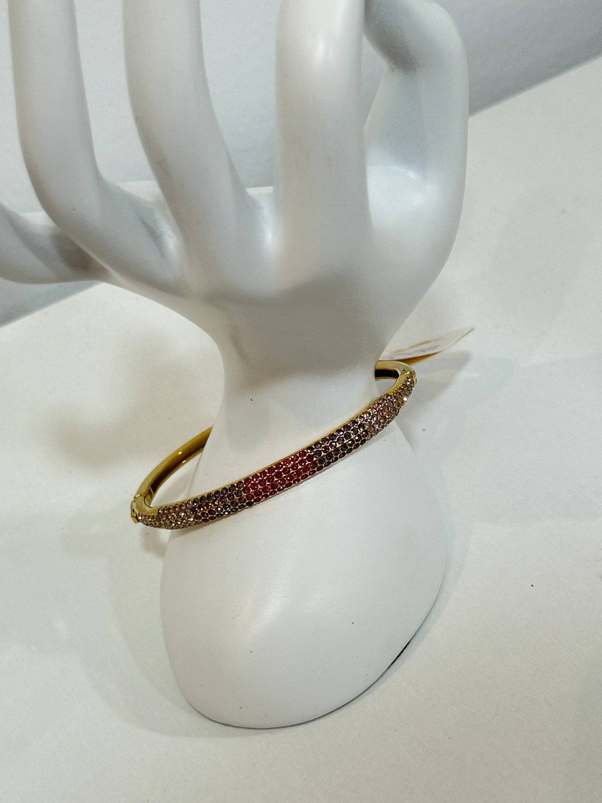 Bracelete com brilhantes pink