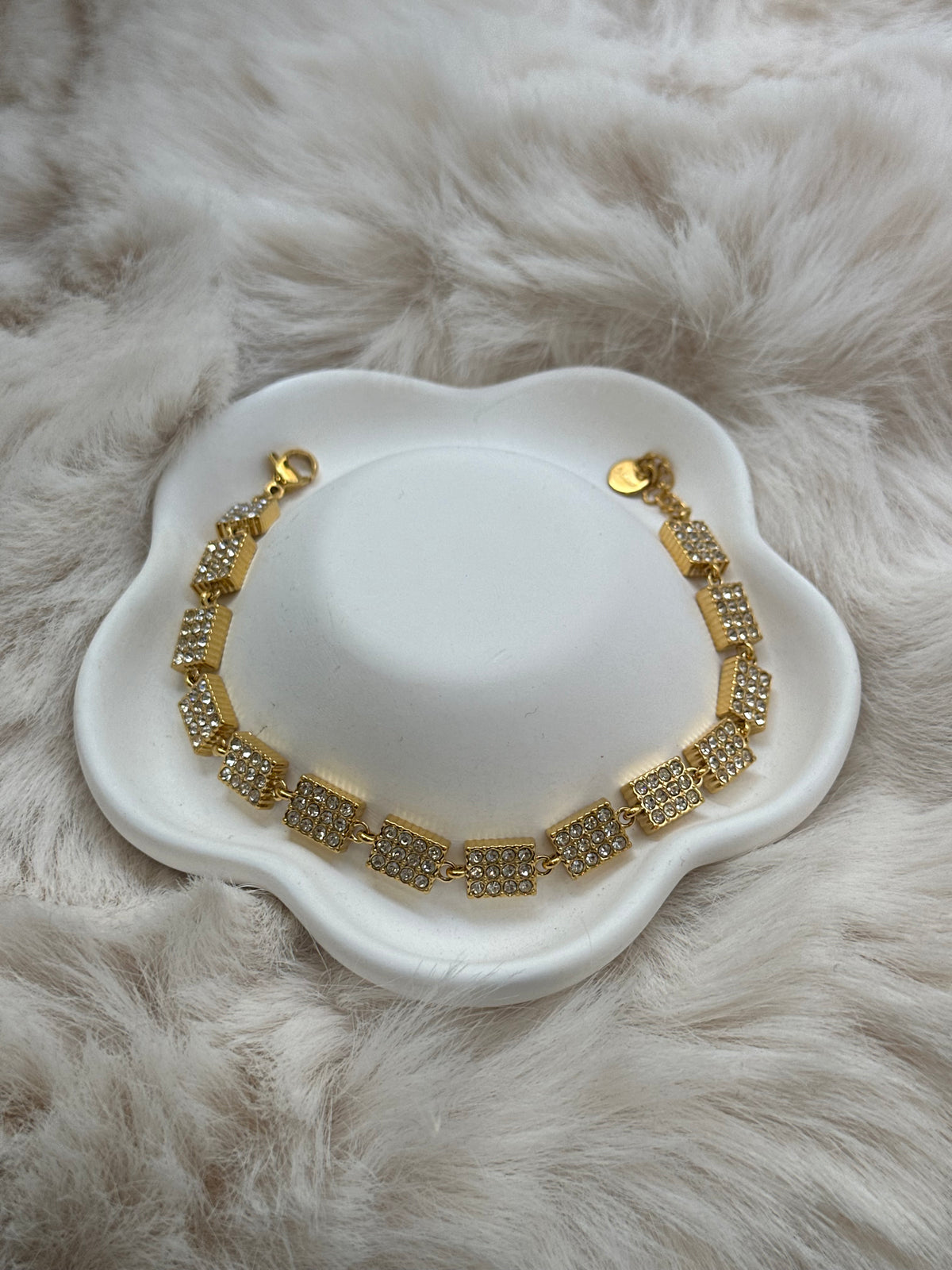 Pulseira com brilhantes