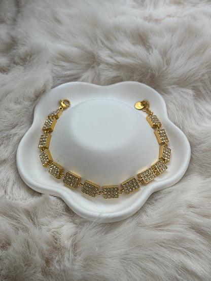 Pulseira com brilhantes