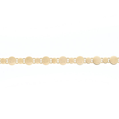 Pulseira de Aço com Bolas Distintas